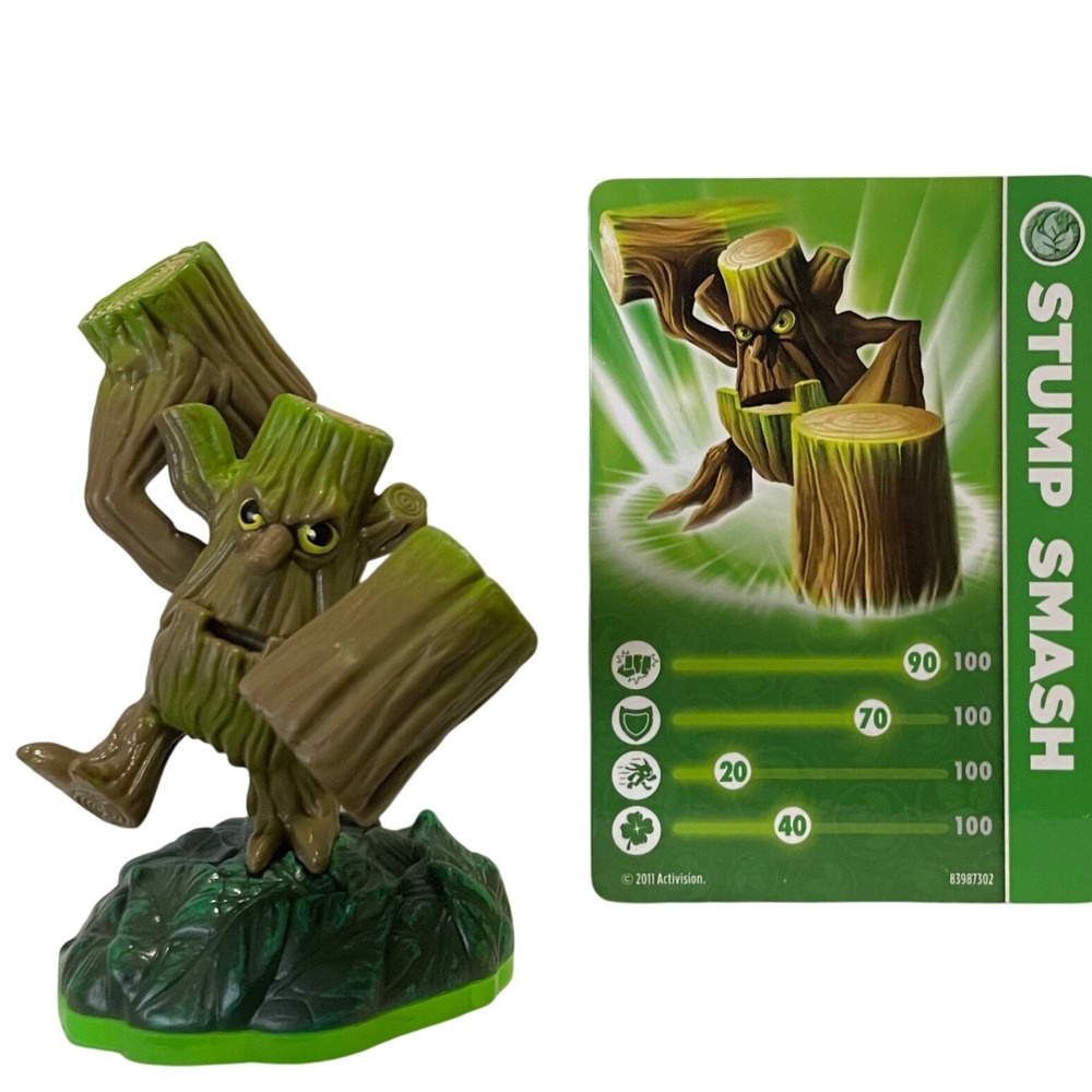 Skylanders Spyros‎ Adventure Stump Smash Figure with Card